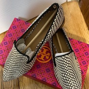 Tory Burch, King Cobra Printed Leather